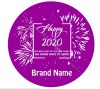 Happy new year 2020 glass slide design9